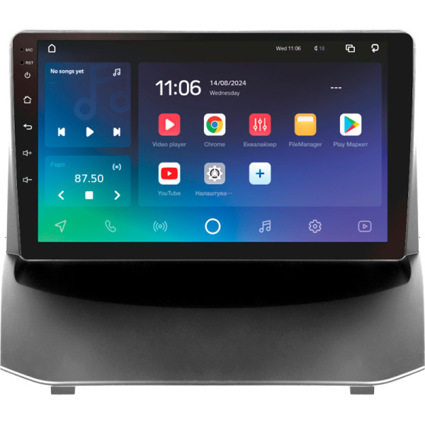 Штатна магнітола SIGMA PRO 9432 ANDROID 10 4+32 Gb 4G DSP Ford Fiesta Mk 6 (F1) 2009-2018 (B) 9