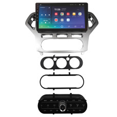 Штатна магнітола SIGMA PRO 10432 ANDROID 10 4+32 Gb 4G DSP Ford Mondeo 4 2006-2010 Full Set AT AC Silver 10" (L1)
