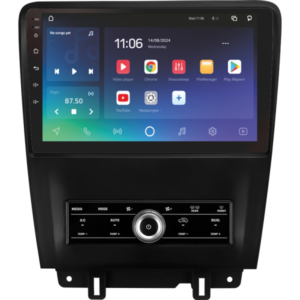 Штатна магнітола SIGMA PRO 10432 ANDROID 10 4+32 Gb 4G DSP Ford Mustang 5 S-197 (F1) 2009-2014 10