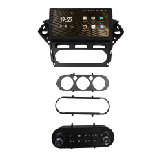Штатна магнітола SIGMA S10432 ANDROID 10 4+32 Gb 4G DSP Ford Mondeo 4 2010-2014 Full Set AT AC Black with buttons 10" (L1)
