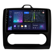 Штатна магнітола Teyes CC3L 4+64 Gb Ford FOCUS 2004-2014 AT AC Black 9"