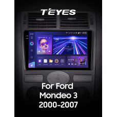 Штатная магнитола Teyes CC3 2k 6+128 Gb Ford Mondeo 3 2000-2007 (F2) 9″