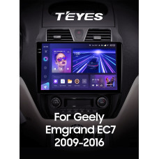 Штатна магнітола Teyes CC3 6+128 Gb Geely Emgrand EC7 1 2009-2016 10" 2k