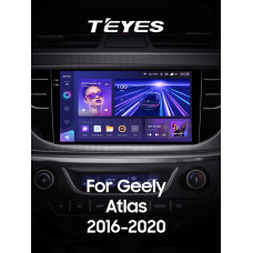 Штатна магнітола Teyes CC3 6+128 Gb з коловим оглядом 360° Geely Atlas NL-3 2016-2020 9" 2k
