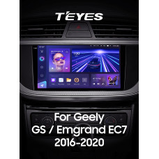Штатна магнітола Teyes CC3 4+64 Gb Geely GS 2016-2020 Emgrand EC7 1 2018-2020 (F1) 9" 2k