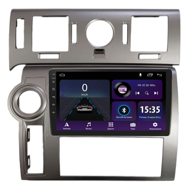 Штатна магнітола SIGMA E9232 ANDROID 10 2+32 Gb Hummer H2 E85 2007-2009 Sliver 9