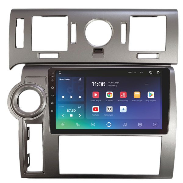 Штатна магнітола SIGMA PRO 9432 ANDROID 10 4+32 Gb 4G DSP Hummer H2 E85 2007-2009 Sliver 9