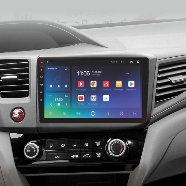 Штатна магнітола SIGMA PRO 9432 ANDROID 10 4+32 Gb 4G DSP Honda Civic 9 FB FK FD 2011-2015 9