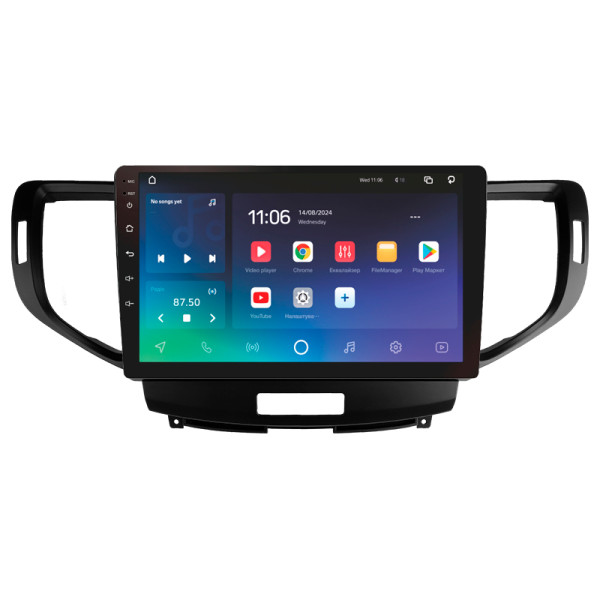 Штатна магнітола SIGMA PRO 9432 ANDROID 10 4+32 Gb 4G DSP Honda Accord 8 2008-2012 9