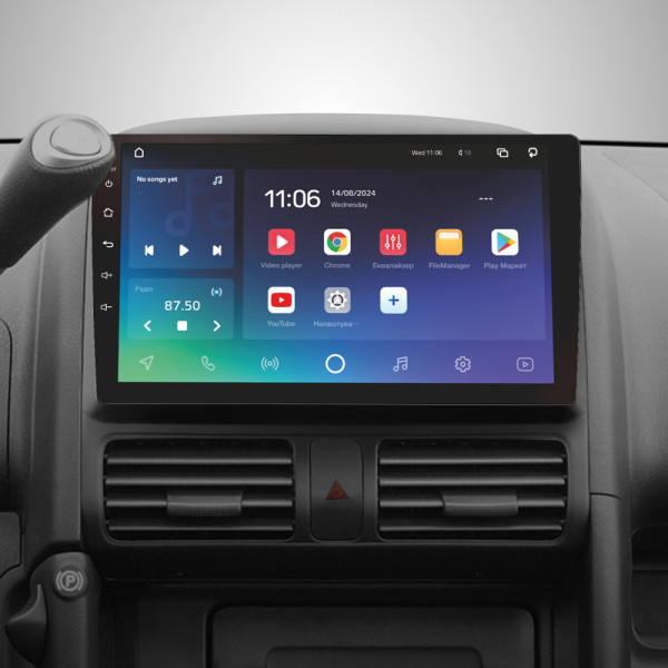 Штатна магнітола SIGMA PRO 9432 ANDROID 10 4+32 Gb 4G DSP Honda CR-V 2 CRV 2001-2006 9