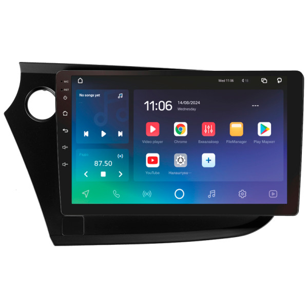 Штатна магнітола SIGMA PRO 9432 ANDROID 10 4+32 Gb 4G DSP Honda Insight 2 LHD 2009-2014 9