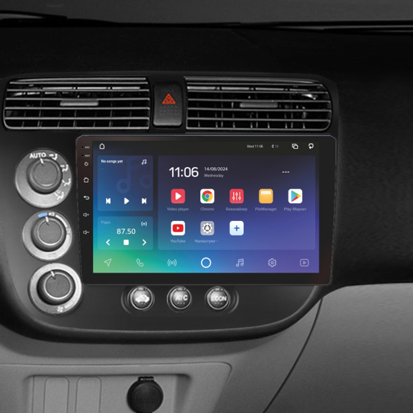Штатна магнітола SIGMA PRO 9432 ANDROID 10 4+32 Gb 4G DSP Honda Civic 7 2000-2006 9