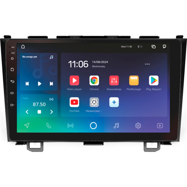Штатна магнітола SIGMA PRO 9432 ANDROID 10 4+32 Gb 4G DSP Honda CR-V CR-V 3 RE 2006-2012 9