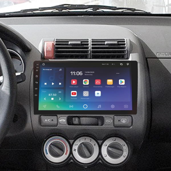 Штатна магнітола SIGMA PRO 9432 ANDROID 10 4+32 Gb 4G DSP Honda Jazz 1 GD Fit 1 2001 - 2009 9