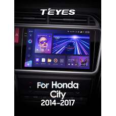 Штатная магнитола Teyes CC3 2k 6+128 Gb Honda City 2014-2017 (B) 10″