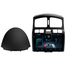 Штатна магнітола Teyes CC4 Pro 8+128 Gb Hyundai Santa Fe SM 2000-2012 For JAC S1 (Rein) 1 2007-2013 9" 2k