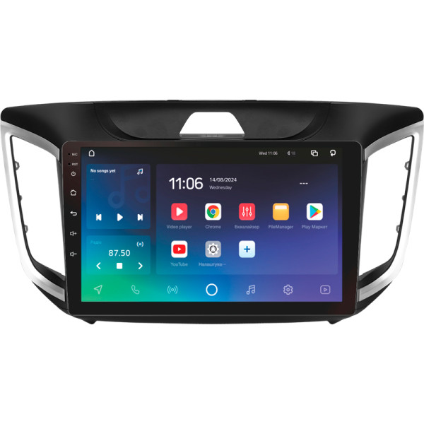 Штатна магнітола SIGMA PRO 10432 ANDROID 10 4+32 Gb 4G DSP Hyundai Creta IX25 2015-2019 10