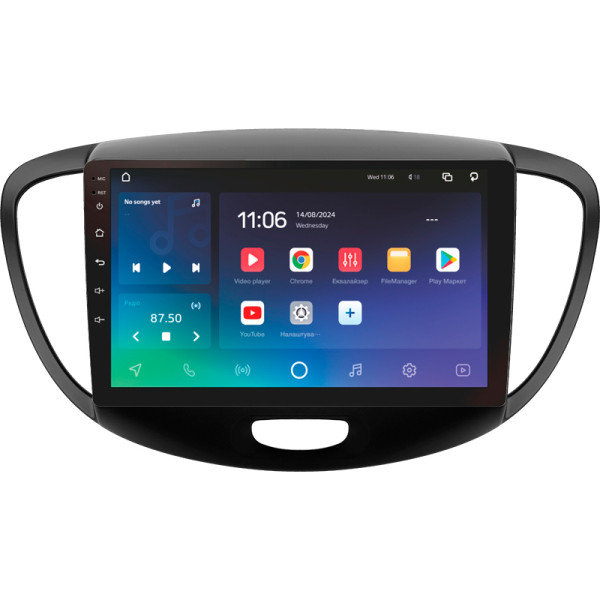Штатна магнітола SIGMA PRO 9432 ANDROID 10 4+32 Gb 4G DSP Hyundai i10 2007-2013 9
