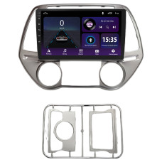 Штатна магнітола SIGMA E9232 ANDROID 10 2+32 Gb Hyundai i20 2012+ AT AC Sliver 9"