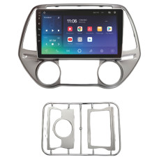 Штатна магнітола SIGMA PRO 9432 ANDROID 10 4+32 Gb 4G DSP Hyundai i20 2012+ AT AC Sliver 9"