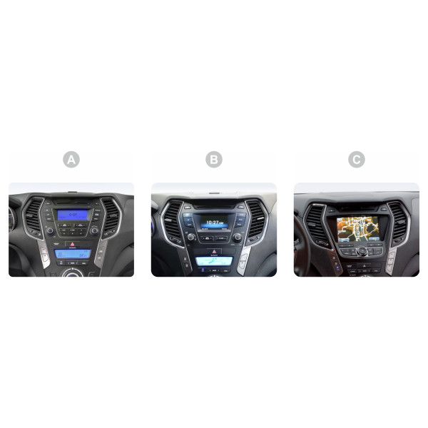 Штатна магнітола SIGMA PRO 9432 ANDROID 10 4+32 Gb 4G DSP Hyundai Santa Fe 3 2013-2016 (A) 9