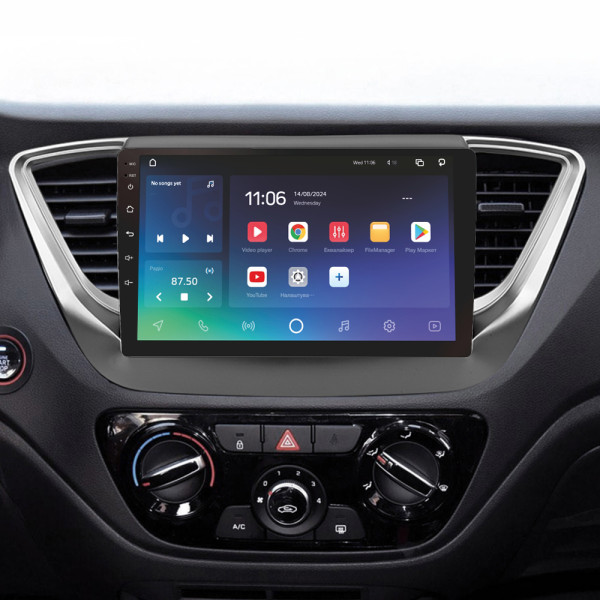 Штатна магнітола SIGMA PRO 9432 ANDROID 10 4+32 Gb 4G DSP Hyundai Solaris 2 2017-2020 (B) 9