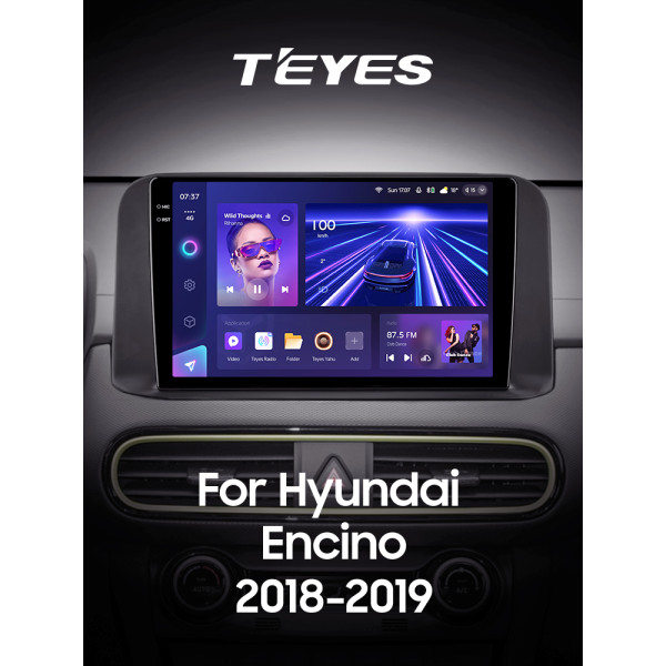 Штатна магнітола Teyes CC3 4+64 Gb Hyundai Encino 2018-2019 10
