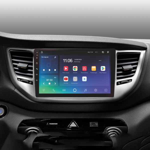Штатная магнитола Sigma Pro 9464 4+64 Gb Hyundai Tucson 3 2015-2018 (B) 9″