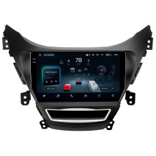 Штатна магнітола Teyes CC4 Pro 12+256 Gb Hyundai Elantra 5 JK GD MD UD 2010-2016 (F1) 9" 2k