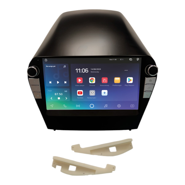 Штатна магнітола SIGMA X9464 ANDROID 10 4+64 Gb 4G DSP Hyundai IX35 TUCSON 2010-2015 Black 9