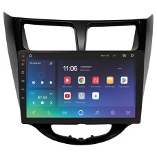 Штатна магнітола SIGMA PRO 9464 ANDROID 10 4+64 Gb 4G DSP Hyundai Solaris 1 2010-2016 Black 9"