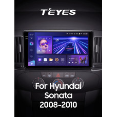 Штатная магнитола Teyes CC3 2k 4+32 Gb Hyundai Sonata NF 2008-2010 (F1) 9″