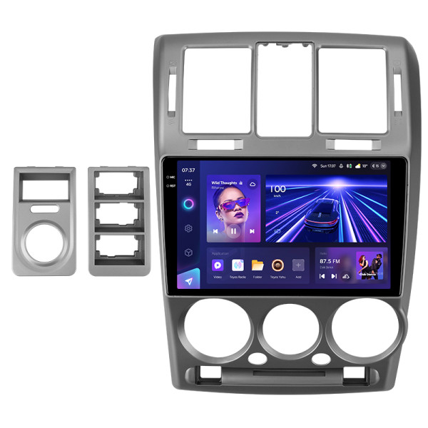 Штатная магнитола Teyes CC3 2k 6+128 Gb 360° Hyundai Getz 1 2002-2011 (F2) 9″