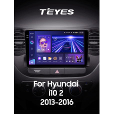 Штатная магнитола Teyes CC3 2k 4+32 Gb Hyundai i10 2013-2016 9″