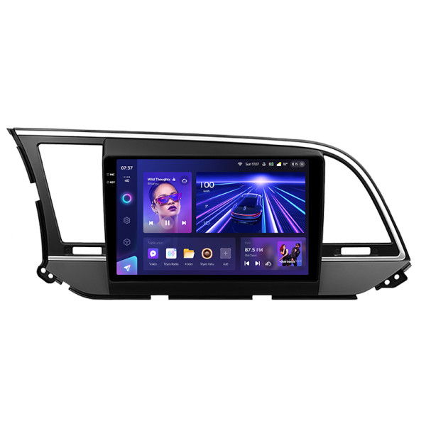Штатная магнитола Teyes CC3 2k 6+128 Gb 360° Hyundai Elantra 6 2016-2018 (B) 9″