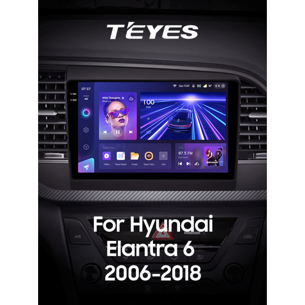 Штатна магнітола Teyes CC3 4+64 Gb Hyundai Elantra 6 2016-2018 (B) 9