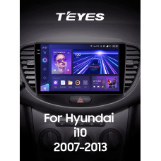 Штатная магнитола Teyes CC3 2k 4+32 Gb Hyundai i10 2007-2013 9″