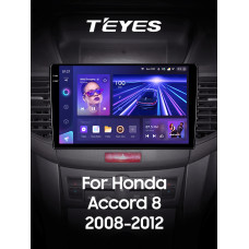 Штатна магнітола Teyes CC3 4+64 Gb Honda Accord 8 2008-2012 9" 2k