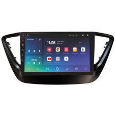 Штатна магнітола SIGMA PRO 9464 ANDROID 10 4+64 Gb 4G DSP Hyundai Solaris 2 VERNA ACCENT 2016-2018 Black 9"