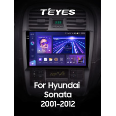 Штатная магнитола Teyes CC3 2k 4+32 Gb Hyundai Sonata EF 2001-2012 9″