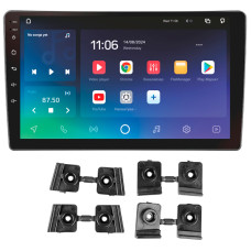 Штатна магнітола SIGMA PRO 9432 ANDROID 10 4+32 Gb 4G DSP Hyundai i40 2011-2019 9"