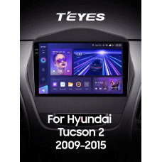 Штатная магнитола Teyes CC3 2k 4+32 Gb Hyundai Tucson 2 LM IX35 2009-2015 (AB) 9″