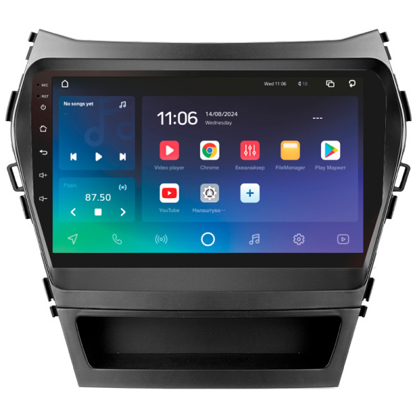 Штатна магнітола SIGMA PRO 9432 ANDROID 10 4+32 Gb 4G DSP Hyundai Santa Fe 3 2013-2016 (C) 9