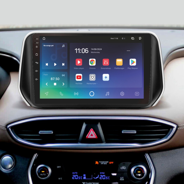 Штатна магнітола SIGMA PRO 10464 ANDROID 10 4+64 Gb 4G DSP Hyundai Santa Fe 4 (ZYJ) 2018-2020 10