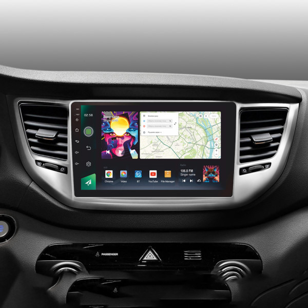 Штатная магнитола Sigma Pro 9464 4+64 Gb Hyundai Tucson 3 2015-2018 (A) 9″