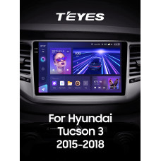 Штатная магнитола Teyes CC3 2k 4+32 Gb Hyundai Tucson 3 2015-2018 (A) 9″