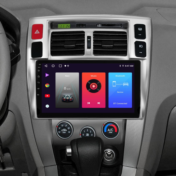 Штатная магнитола Sigma F10216 2+32 Gb Hyundai Tucson 1 2004-2009 10″