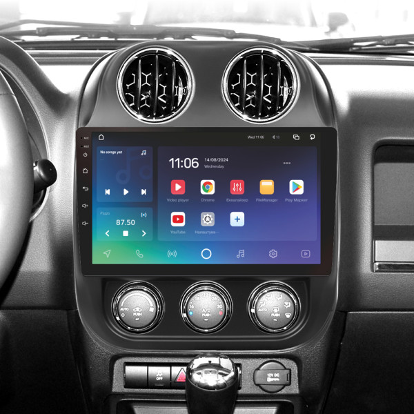 Штатна магнітола SIGMA PRO 10432 ANDROID 10 4+32 Gb 4G DSP Jeep Compass 1 MK 2009-2015 10