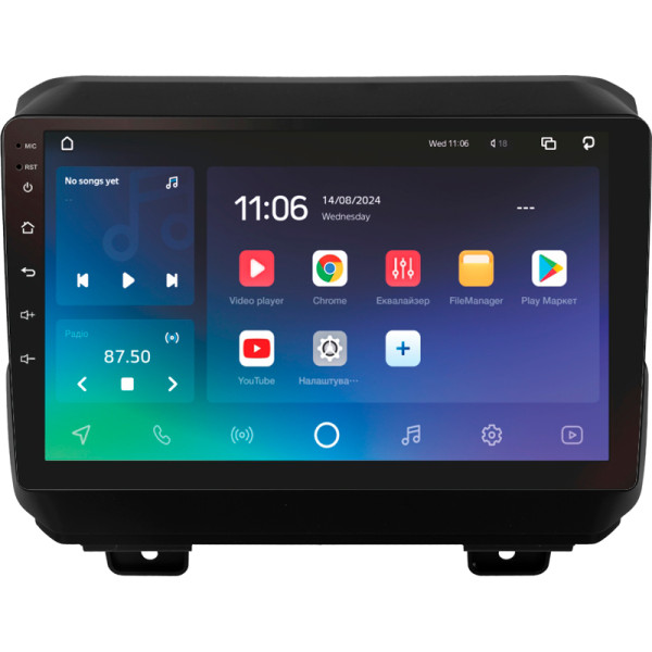 Штатна магнітола SIGMA PRO 9464 ANDROID 10 4+64 Gb 4G DSP Jeep Wrangler 4 JL 2018-2019 9