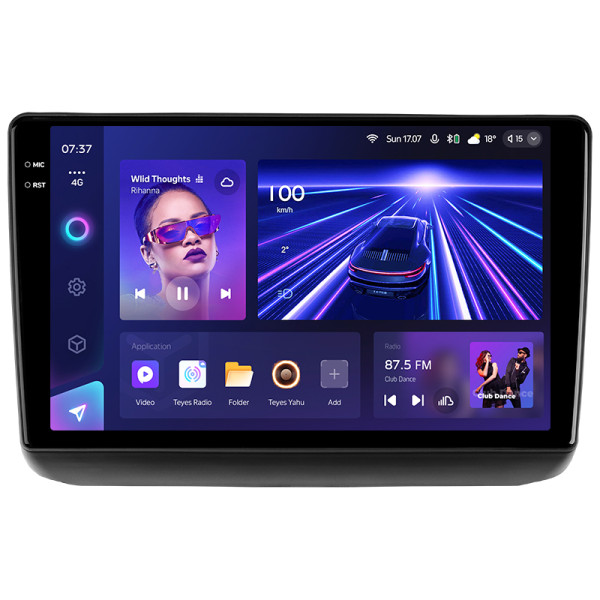 Штатна магнітола Teyes CC3 6+128 Gb з коловим оглядом 360° Jeep Grand Cherokee WK2 2013-2020 (F1) 9